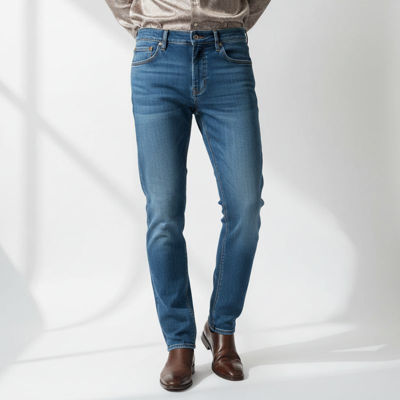 Indigo Slim Fit Denim Jeans